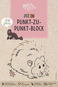 Mein Punkt-zu-Punkt-Block. Fur Kinder ab 6 Jahren: pen2nature: 100% Recyclingpapier - klimaneutrale Produktion - unterstutzt Aufforstungsprojekte (pen2nature kids)