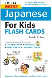 Tuttle More Japanese for Kids Flash Cards Kit