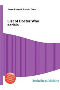 List of Doctor Who Serials