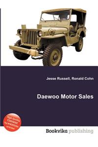 Daewoo Motor Sales
