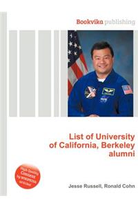 List of University of California, Berkeley Alumni