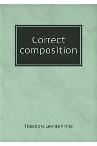 Correct Composition