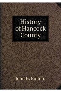 History of Hancock County