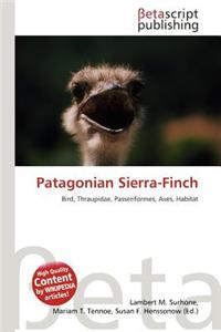 Patagonian Sierra-Finch
