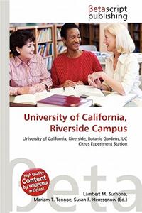 University of California, Riverside Campus