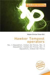 Hawker Tempest Operators