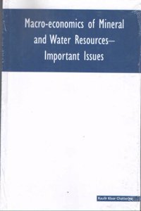 Macroeconomics of Mineral and Water Resources Important Issues