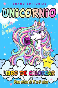Unicornio Libro de Colorear para Niños de 4 a 8 años