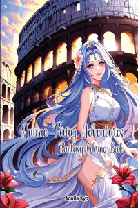 Anime Fairy Adventures Coloring Book