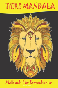 Tiere Mandala Malbuch Für Erwachsene