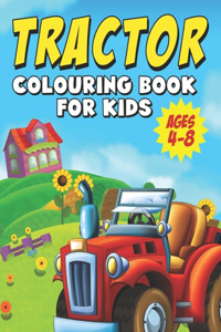 Tractor Colouring Book For Kids