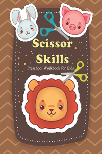 Scissor Skills Preschool Workbook for Kids