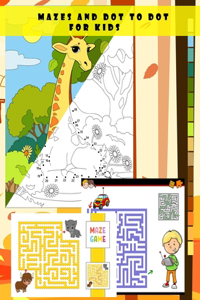 mazes and dot to dot for kids
