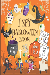 Toddler & Preschool I Spy Halloween Book For Kids Ages 2-5