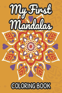 My First Mandalas Coloring Book