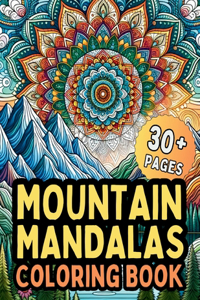 Mountain Mandalas Coloring Book