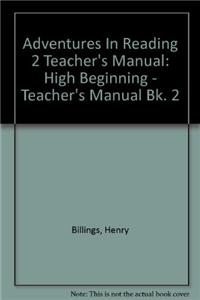 Adventures in Reading Level 2 Teacher's Manual