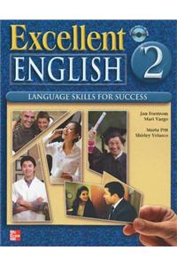 Excellent English Level 2 Student Book with Audio Highlights and Workbook with Audio CD Pack