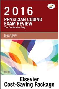 Physician Coding Exam Review 2016 - Elsevier eBook on Vitalsource + Evolve Access (Retail Access Cards): The Certification Step