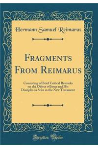 Fragments from Reimarus