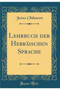 Lehrbuch Der Hebrï¿½ischen Sprache (Classic Reprint)