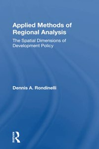 Applied Methods of Regional Analysis