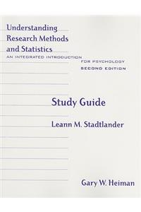 Understanding Research Methods and Statistics Study Guide