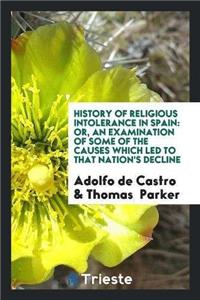 History of Religious Intolerance in Spain