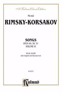Songs, Volume VI, Op. 49, 50, 51