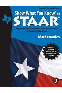 Swyk on Staar Math Gr 4, Parent/Teacher Edition