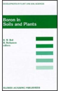 Boron in Soils and Plants