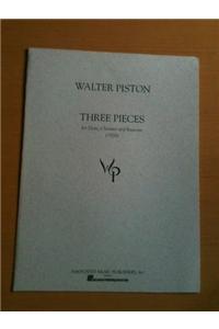 3 Pieces for Flute, Clarinet and Bassoon