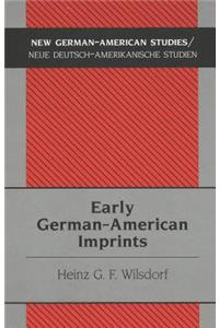 Early German-American Imprints