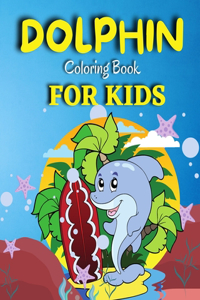 Dolphin Coloring Book For Kids