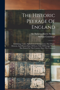 Historic Peerage Of England