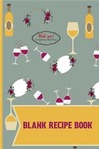 Blank Recipe Book