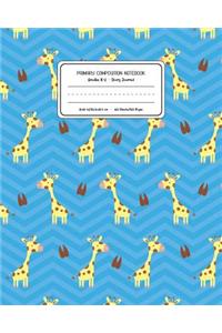 Primary Composition Notebook Grades K-2 Story Journal
