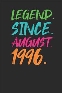 Legend Since August 1996