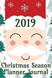 2019 Christmas Season Planner Journal