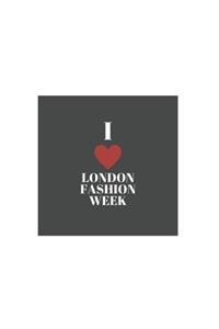 I Love Fashion Week Notebook