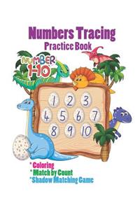 Numbers Tracing Practice Book: 80 Page Children's Learning Activity Workbook. Preschool Prep for Boys & Girls. Numbers 0-10, Pre-Writing, Pre-Reading, with Dotted Lined, Perfect S