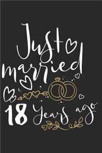 Just Married 18 Years Ago
