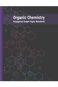 Organic Chemistry Hexagonal Graph Paper Notebook