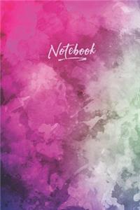 Watercolor Lined Notebook