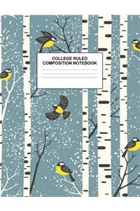 College Ruled Composition Notebook