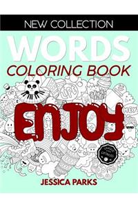 Words Coloring Book