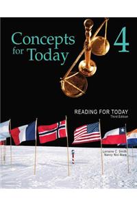 Reading for Today 4: Concepts for Today