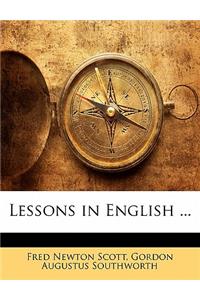 Lessons in English ...
