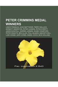 Peter Crimmins Medal Winners