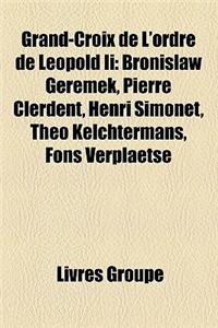 Grand-Croix de L'Ordre de Lopold II